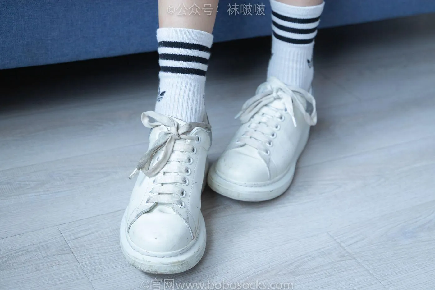 [BoBoSocks袜啵啵]NO.003 果冻-麦昆鞋、白色脏棉袜 [133P]插图1